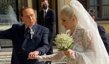 Ο λαμπερός γάμος του Σίλβιο Μπερλουσκόνι και της 32χρονης συντρόφου που κόστισε 400.000 ευρώ