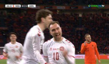 Δανία: Επέστρεψε στα γκολ ο Έρικσεν - Πανηγύρισαν ακόμη και οι Ολλανδοί (VIDEO)