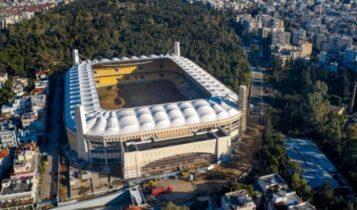 «OPAP Arena»: Μαγικές εικόνες πάνω από το γήπεδο της ΑΕΚ από drone (VIDEO)