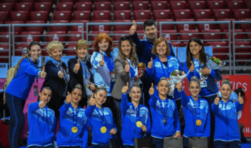 Ιστορικό χρυσό μετάλλιο για την Ελλάδα στο Παγκόσμιο πρωτάθλημα ρυθμικής γυμναστικής