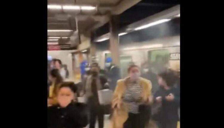 VIDEO ντοκουμέντο από την στιγμή της επίθεσης στο μετρό του Μπρούκλιν