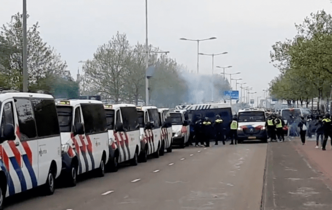 Σοβαρά επεισόδια στο Ρότερνταμ πριν το Φέγενορντ - Μαρσέιγ (VIDEO)