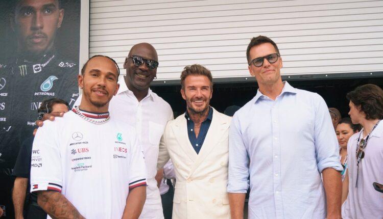 Formula 1: Μυθική ΦΩΤΟ με Τζόρνταν, Μπέκαμ, Μπρέιντι, Χάμιλτον πριν το GP του Μαϊάμι