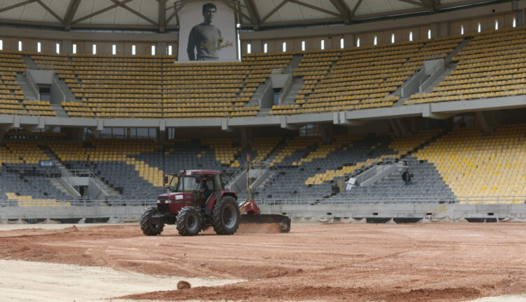 «OPAP Arena»: Νέο VIDEO από τα έργα στο γήπεδο της ΑΕΚ - Προχωρούν τα αποστραγγιστικά του αγωνιστικού χώρου
