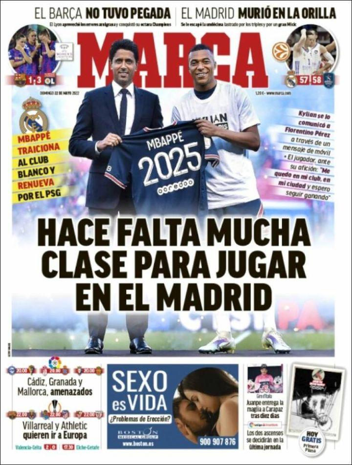 Τα ισπανικά ΜΜΕ «κατακεραυνώνουν» τον Μπαπέ μετά το «όχι» στη Ρεάλ: «Αυτός χάνει - Δεν έχει την ποιότητα»