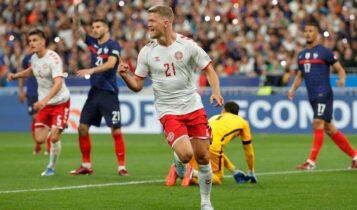 Nations League: Έκπληξη στο Παρίσι με νίκη της Δανίας (1-2) επί της Γαλλίας - Πάρτι της Ολλανδίας (1-4) μέσα στο Βέλγιο