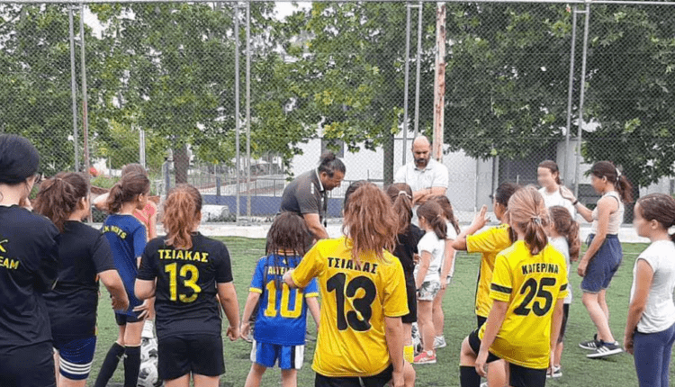 ΑΕΚ: Συνεχίζονται τα δωρεάν μαθήματα ποδοσφαίρου για κορίτσια