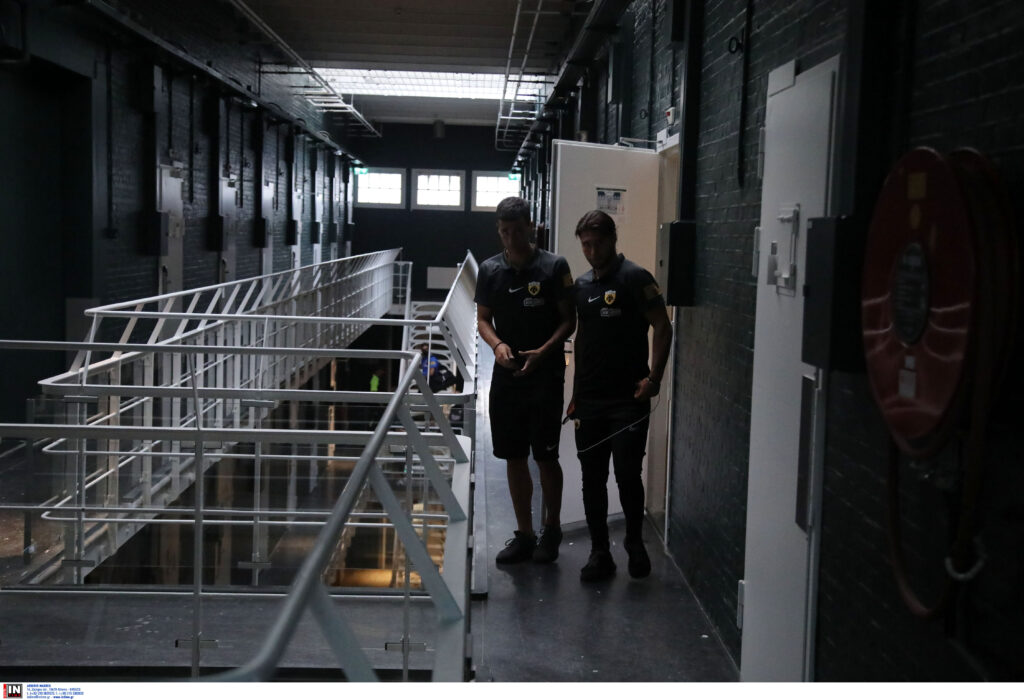 Η πρώτη μέρα της ΑΕΚ στη «φυλακή» της!  (ΦΩΤΟ)