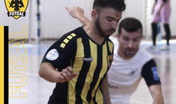 ΑΕΚ: Παραμένει στην ομάδα Futsal ο Σπύρος Πακακώστας