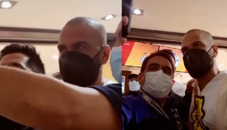 Ντάνι Άλβες: Χαμός στο αεροδρόμιο και τρέλα για μια φωτογραφία (VIDEO)