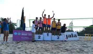 ΑΕΚ: Ασημένιο μετάλλιο για Μάντζιο- Μωραϊτη στο Πανελλήνιο Beach volley Κ17