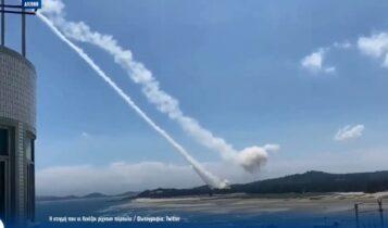 Συναγερμός στην Ταϊβάν: Η Κίνα εκτόξευσε βαλλιστικούς πυραύλους – Τα πρώτα βίντεο που προκαλούν παγκόσμια ανησυχία!