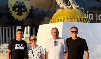 ΑΕΚ: Στην «Αγιά Σοφιά» ο Κοσίδης με την οικογένεια του (ΦΩΤΟ)