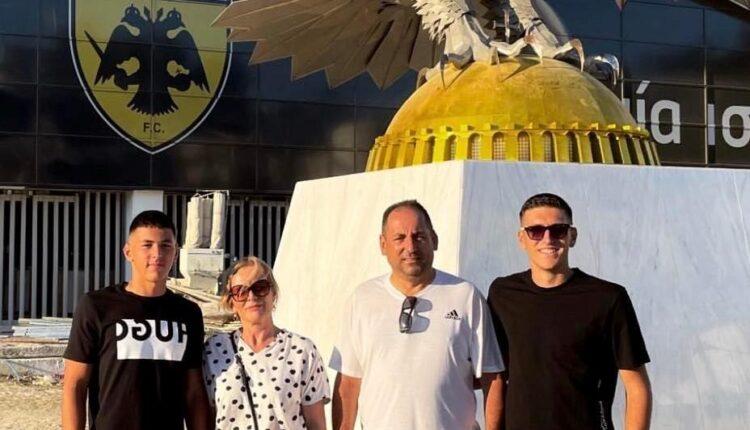 ΑΕΚ: Στην «Αγιά Σοφιά» ο Κοσίδης με την οικογένεια του (ΦΩΤΟ)
