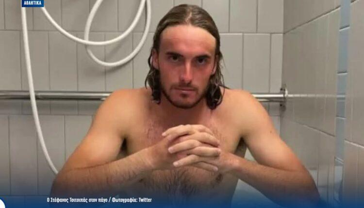 Ο Στέφανος Τσιτσιπάς έκανε μπάνιο και χαλάρωσε σε πάγο μετά τον χαμένο τελικό στο Σινσινάτι (ΦΩΤΟ)