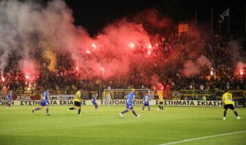 Ο υπέροχος κόσμος της ΑΕΚ στην Ριζούπολη από την κάμερα του enwsi.gr! (VIDEO)