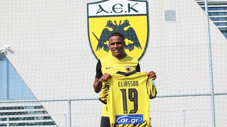 Με το «19» ο Ελίασον στην ΑΕΚ - Υπέγραψε μέχρι το 2027