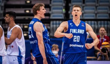 Ευρωμπάσκετ 2022: Ηττα για τη Φινλανδία (89-84) από το Ισραήλ, καλή εμφάνιση ο Μάντσεν