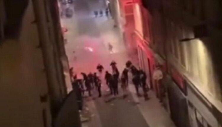 Χαμός στη Μασσαλία: Οπαδοί Μαρσέιγ και Άιντραχτ συγκρούονται στους δρόμους (VIDEO)