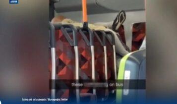 ΣΟΚ: Ζευγάρι έκανε σεξ στα πίσω καθίσματα σε λεωφορείο! (VIDEO)