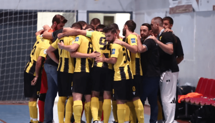 ΑΕΚ: Πέρασε άνετα (7-2) από τη Σαλαμίνα η ομάδα Futsal