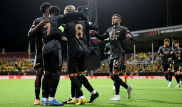 Europa League: Απόλυτο για την Άρσεναλ, «λύγισε» η Ομόνοια στο τέλος από την Μάντσεστερ Γιουνάιτεντ