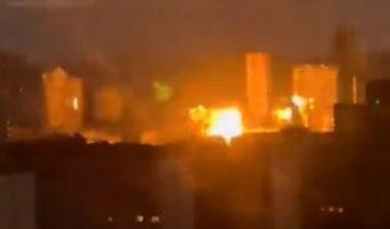 Κίεβο: Τουλάχιστον 3 δυνατές εκρήξεις, για πλήγματα με drones-καμικάζι μιλούν οι αρχές (VIDEO)
