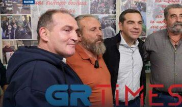 Θεσσαλονίκη: Δώρο μια ποντιακή λύρα του ΠΑΟΚ έκαναν στον Τσίπρα (VIDEO)