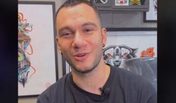 Έλληνας tattoo artist αρνήθηκε σε πελάτη να κάνει κάδο με το όνομα της πρώην κοπέλας του (VIDEO)