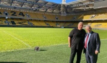 Μπούσης: «Σούπερ η ΑΕΚ και με το καινούργιο γήπεδο»