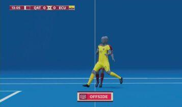 Κατάρ-Εκουαδόρ: Το πρώτο γκολ του Μουντιάλ ακυρώθηκε με VAR (VIDEO)