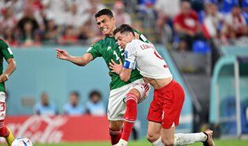 Μουντιάλ 2022: Στο μηδέν (0-0) Μεξικό και Πολωνία - Δεν αγωνίστηκαν Πινέδα και Σιμάνσκι