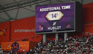 Απίστευτο: Σαν να είδαμε άλλα... δυόμισι ματς στην 1η αγωνιστική του Μουντιάλ 2022 λόγω καθυστερήσεων!