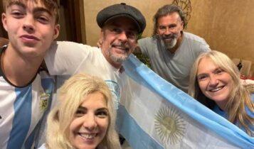 Ρόα - Αλβάρες πανηγύρισαν τη νίκη της Αργεντινής! (ΦΩΤΟ)