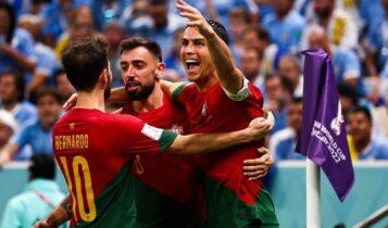 Μουντιάλ 2022: Τα highlights από τη νίκη της Πορτογαλίας επί της Ουρουγουάης (VIDEO)