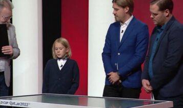 Εσθονική εκπομπή έφερε 9χρονο πιτσιρικά να σχολιάσει το Μουντιάλ