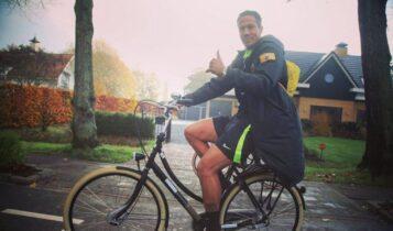 Βόλτα με ποδήλατο στην Ολλανδία ο Μπρούνο Άλβες: «Καθοδηγήστε την πορεία σας με φιλοδοξία, ευτυχία, ελεύθερη βούληση» (ΦΩΤΟ)
