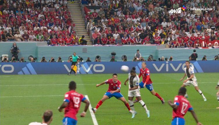 Μουντιάλ 2022: Με κεφαλιά του Γκνάμπρι το 0-1 της Γερμανίας κόντρα στην Κόστα Ρίκα (VIDEO)