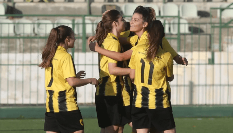 ΑΕΚ: Σαρωτική η γυναικεία ομάδα ποδοσφαίρου, συνέτριψε με 10-0 των ΑΟ Χανίων