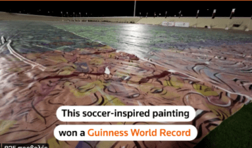 Κατάρ: Νέο παγκόσμιο ρεκόρ για τον μεγαλύτερο πίνακα ζωγραφικής σε καμβά (VIDEO)