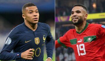 Γαλλία - Μαρόκο 2-0 (ΤΕΛΙΚΟ)