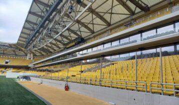 ΑΕΚ: Ολη η «Αγιά Σοφιά- OPAP Arena» με πλέξι γκλας γύρω-γύρω