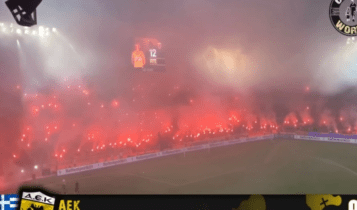 Παγκόσμια αναγνώριση και υπόκλιση: Οι οπαδοί της ΑΕΚ στα 10 καλύτερα pyro show του 2022 (VIDEO)