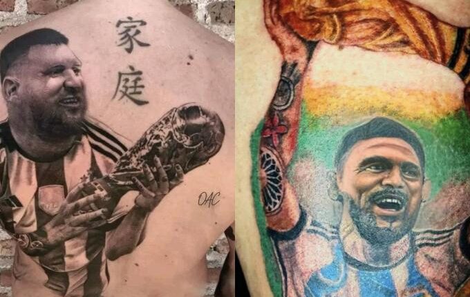 Αργεντινοί «χτυπούν»... τραγικά τατουάζ για την κατάκτηση του Μουντιάλ (ΦΩΤΟ)