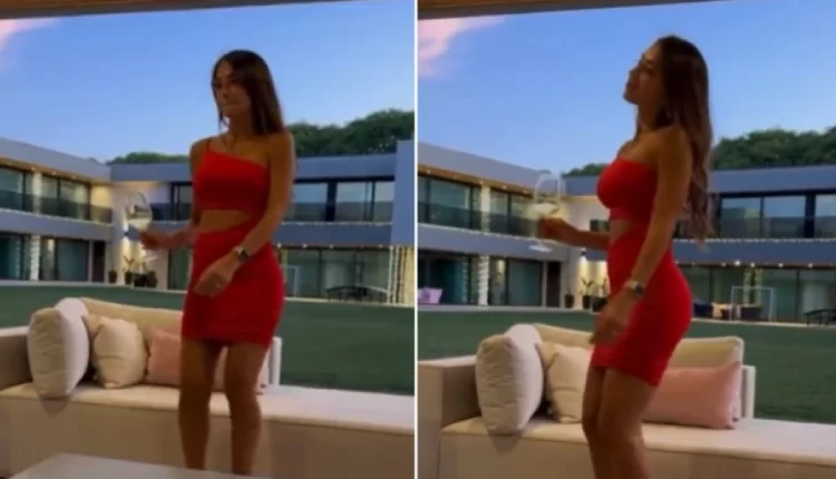 Ο Μέσι ανέβασε την Αντονέλα να χορεύει με καυτό κόκκινο μίνι και τα social... τρελάθηκαν! (VIDEO)