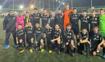 Νέα επιτυχία για την Ακαδημία της ΑΕΚ: Η Κ13 κέρδισε (1-0) τον Άρη και κατέκτησε το Novus Cup
