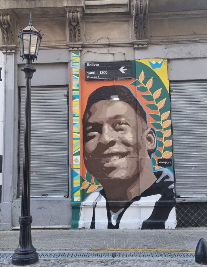Φοβερή τοιχογραφία του Πελέ στο Μπουένος Άιρες! (ΦΩΤΟ)