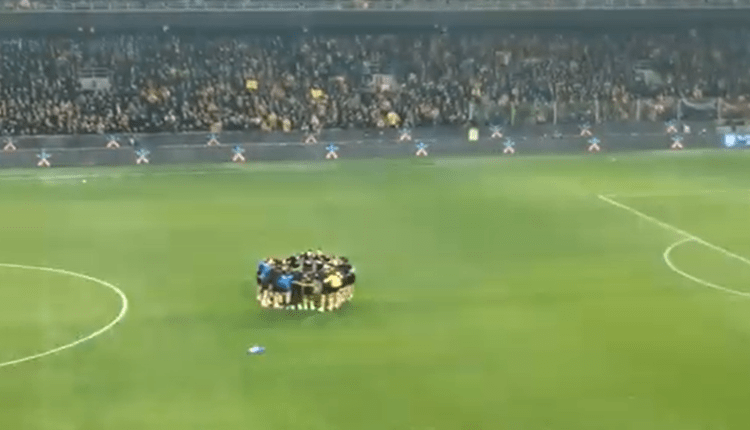 O όρκος νίκης των παικτών της ΑΕΚ πριν το ντέρμπι με τον ΠΑΟ! (VIDEO)