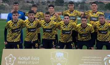 H ΑΕΚ Κ19 έφερε ισοπαλία (2-2) με την Μαρσέιγ για το Al Abtal International Cup