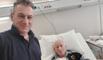 Στο νοσοκομείο ο Ανδρέας Σταματιάδης με κάταγμα στο ισχίο - Θα υποβληθεί σε επέμβαση (ΦΩΤΟ)